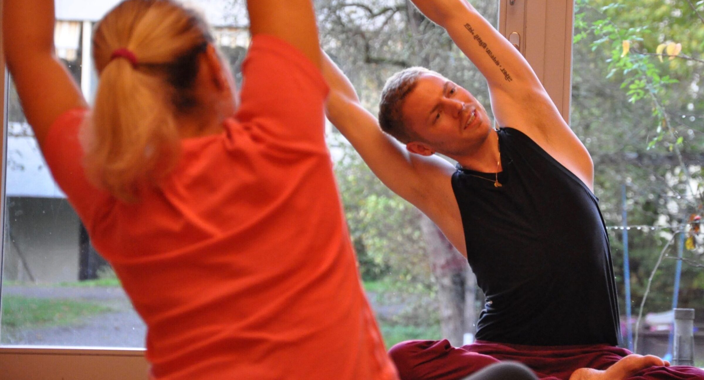 Pascal beim Unterrichten in Kloten