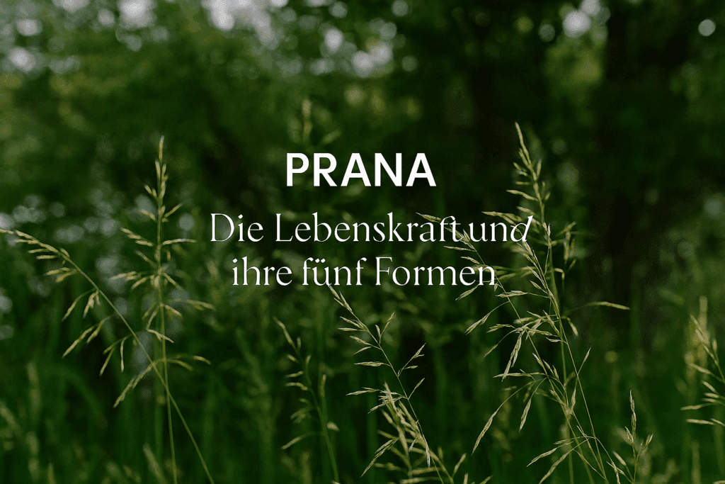 Prana – Die Lebenskraft und ihre fünf Formen